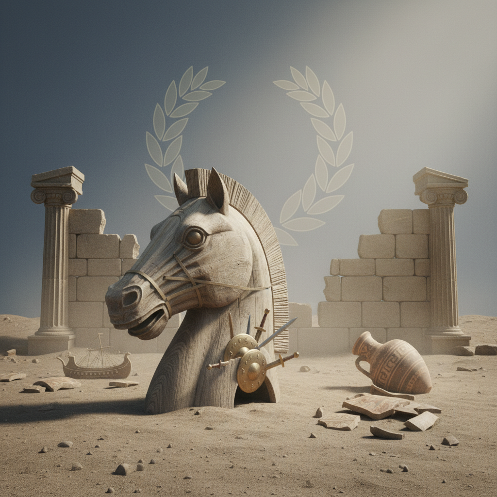 Kaip iš tiesų prasidėjo Trojos karo legenda: kas slypi už mitų ir pasakojimų