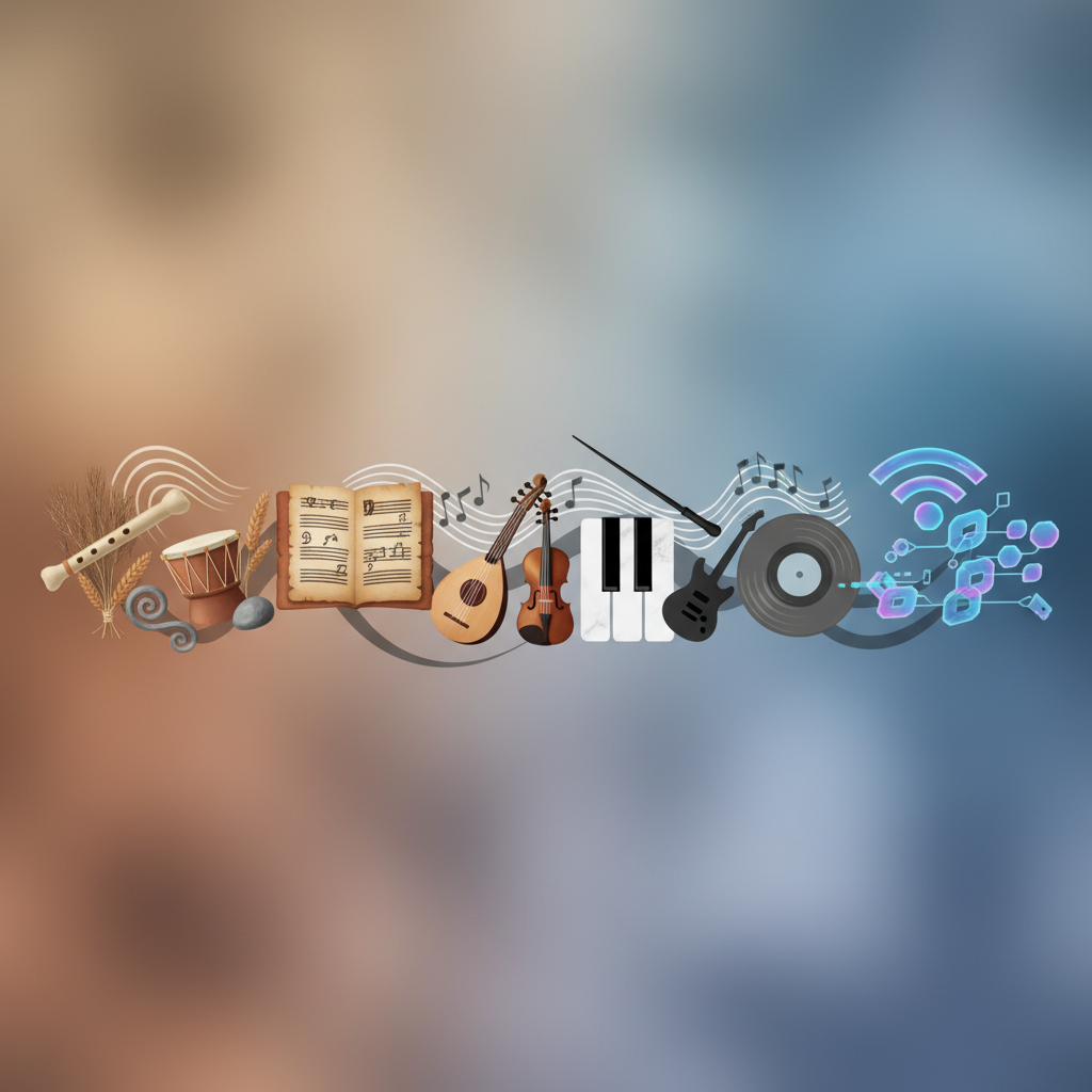 Kaip keitėsi muzikos istorija: nuo senovės garsų iki šiuolaikinių ritmų