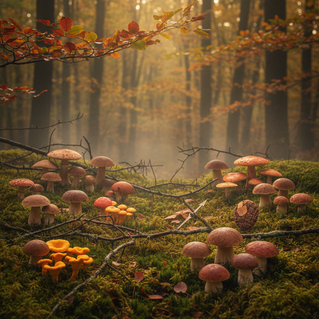 Kaip kilo grybų karas: kas iš tikrųjų vyksta miškuose šį rudenį