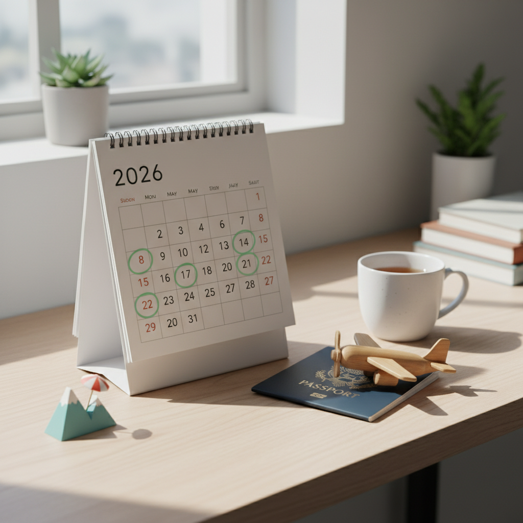 2026 m. nedarbo dienos: kada laukia ilgieji savaitgaliai?