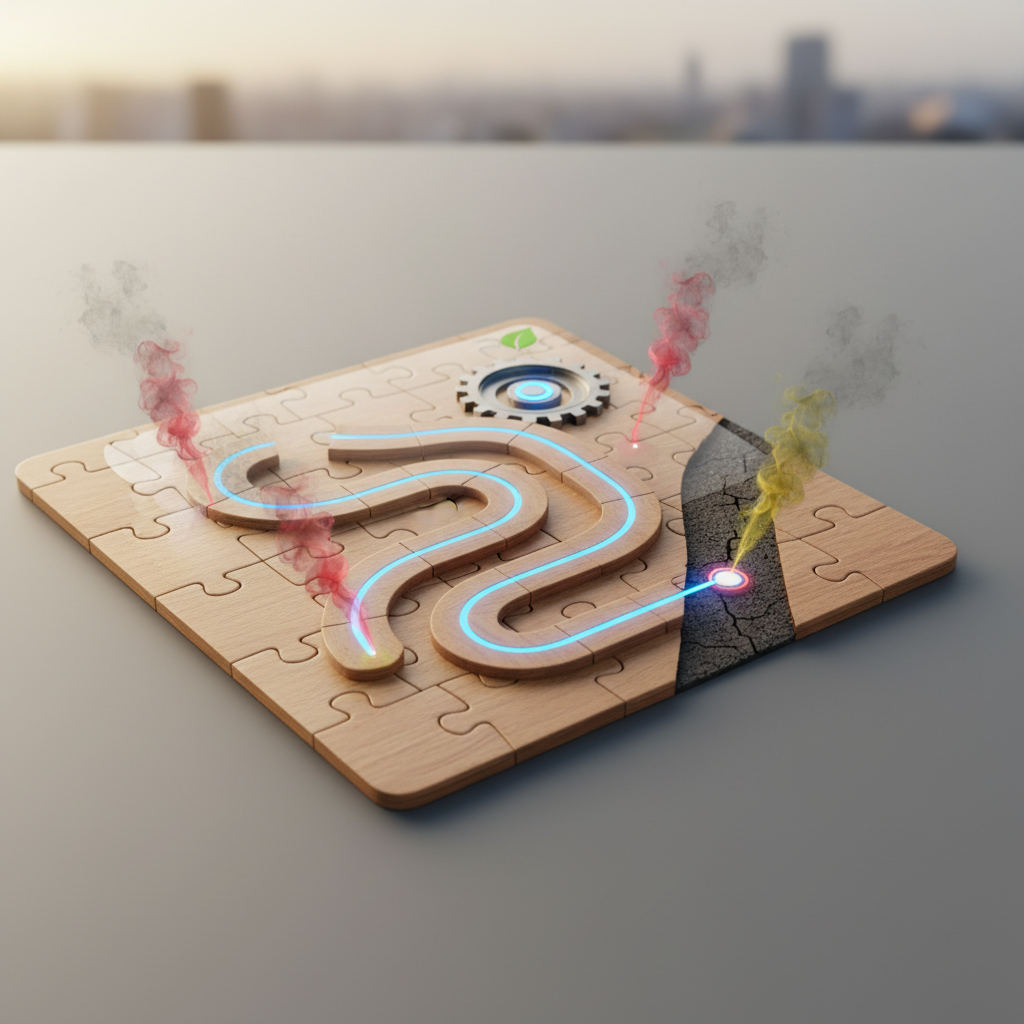 Ar „Google Maps“ visada parenka greičiausią maršrutą?